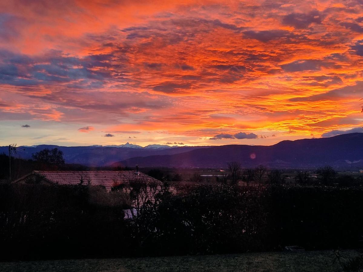 Chambre Genissieux, Vue Sur Vercors Exteriör bild